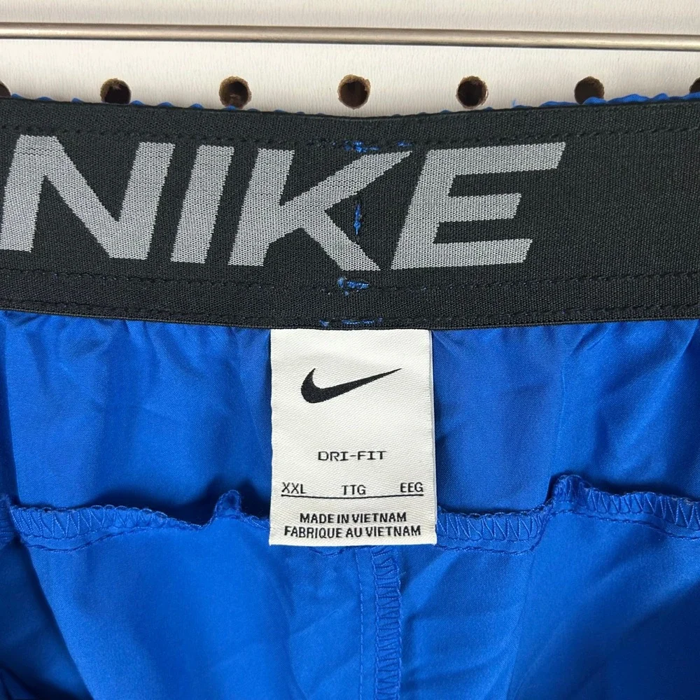 Nike Memphis Basketball Dri-Fit Shorts XXL Blue Athletic Practice PE Tiger Penny